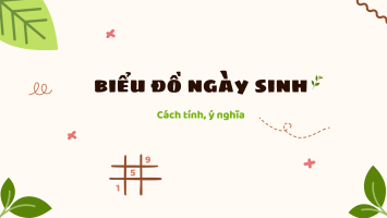 Biểu đồ ngày sinh: Cách đọc và ý nghĩa các con số